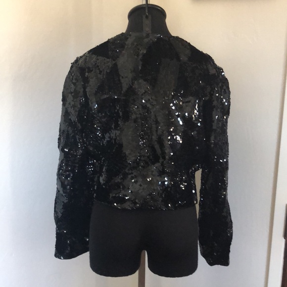 Vintage sequin bolero blazer - Picture 4 of 6